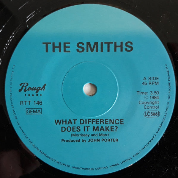 The Smiths : What Difference Does It Make? (12", Single)
