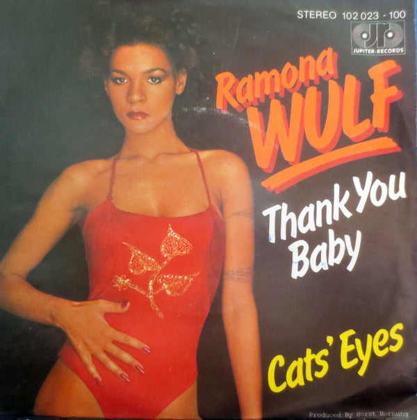 Ramona Wulf : Thank You Baby / Cats' Eye (7", Single)