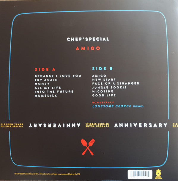 Chef'Special : Amigo (15th  Anniversary Edition) (LP, Album, RE, Tra)