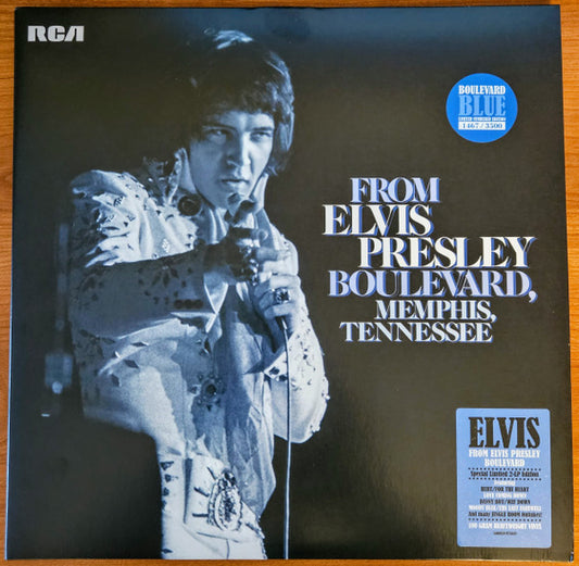 Elvis Presley : From Elvis Presley Boulevard, Memphis, Tennessee (2xLP, Ltd, Num, S/Edition, Blu)