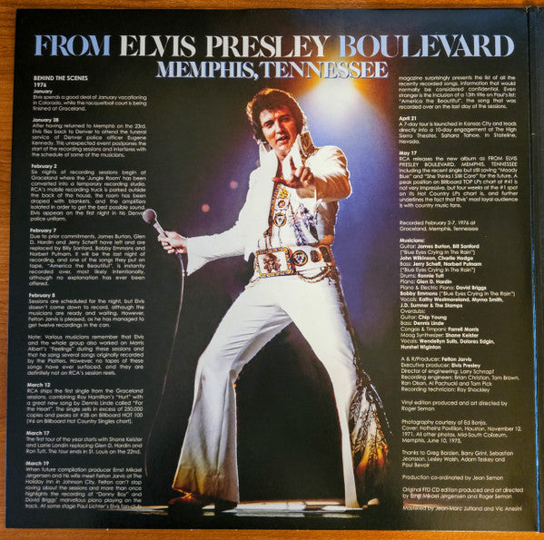 Elvis Presley : From Elvis Presley Boulevard, Memphis, Tennessee (2xLP, Ltd, Num, S/Edition, Blu)
