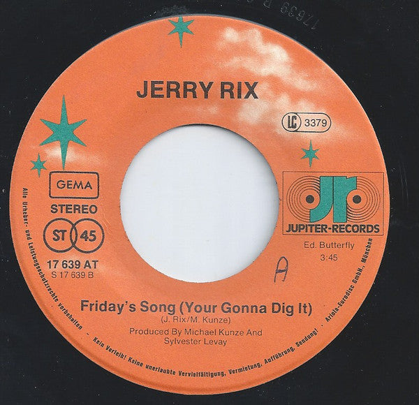 Jerry Rix : I Wanna See You Dance  (7", Single)