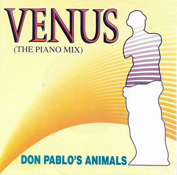 Don Pablo's Animals : Venus (The Piano Mix) (7", Single)