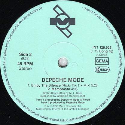 Depeche Mode : Enjoy The Silence (12", Maxi)