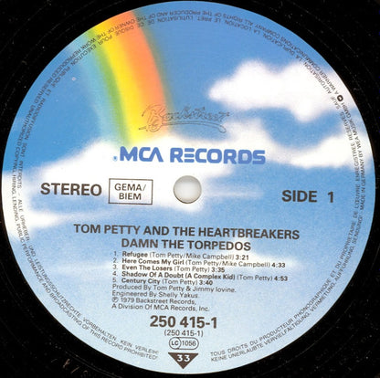 Tom Petty And The Heartbreakers : Damn The Torpedoes (LP, Album, RE)