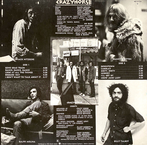 Crazy Horse : Crazy Horse (LP, Album, RE)
