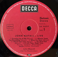 John Mayall : John Mayall Live (LP, Album, RE)