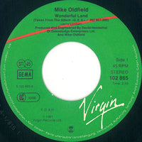 Mike Oldfield : Wonderful Land (7", Single)