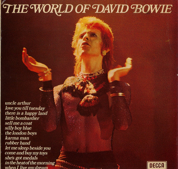 David Bowie : The World Of David Bowie (LP, Comp, No )