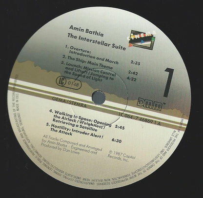 Amin Bhatia : The Interstellar Suite (LP)