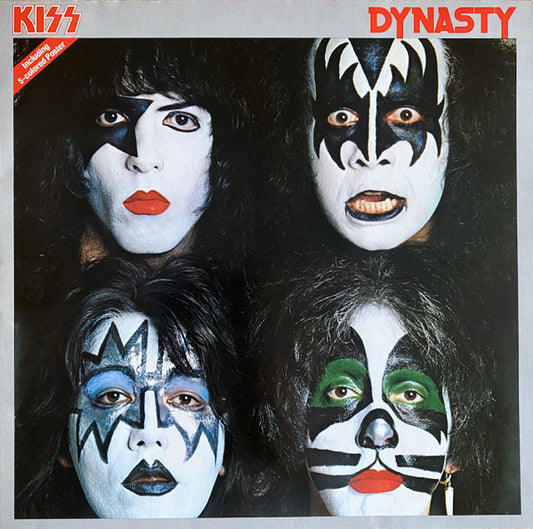 Kiss : Dynasty (LP, Album, Red)