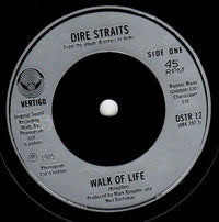 Dire Straits : Walk Of Life (7", Single, Sol)