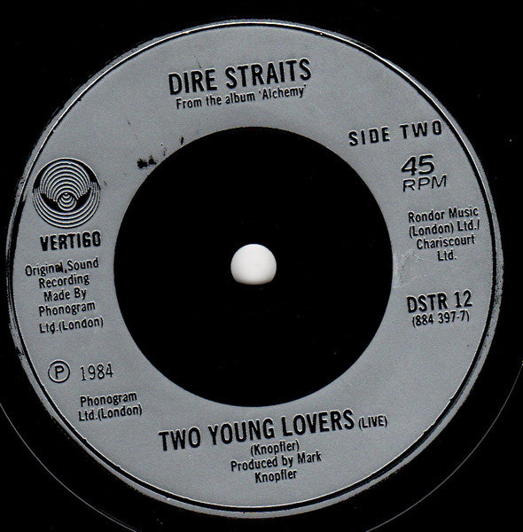 Dire Straits : Walk Of Life (7", Single, Sol)