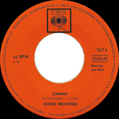 Leonie Brückner : Schade Um Deine Roten Rosen (7", Single)