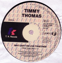 Timmy Thomas : Why Can't We Live Together? (Re-Remix) (12", Maxi)