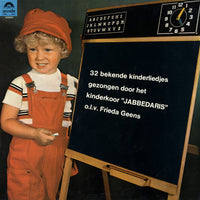 Kinderkoor Jabbedaris : 32 Bekende Kinderliedjes (LP, Comp)