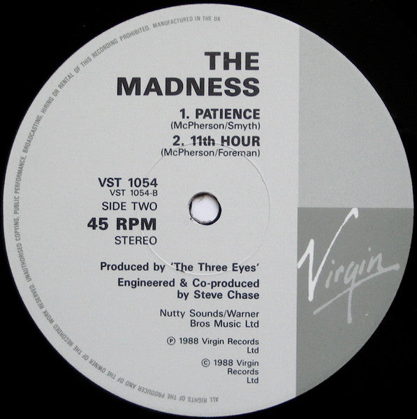 The Madness : I Pronounce You (12", Single)