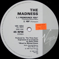 The Madness : I Pronounce You (12", Single)