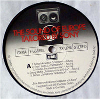 Various : The Sound Of Europe Tailored By Sony (LP, Comp)