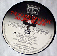 Various : The Sound Of Europe Tailored By Sony (LP, Comp)