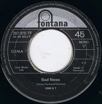 Dozy, Beaky, Mick & Tich : Tonight Today / Bad News (7", Single, Mono)