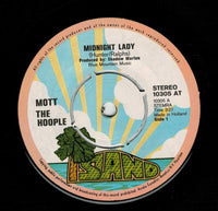 Mott The Hoople : Midnight Lady (7", Single)