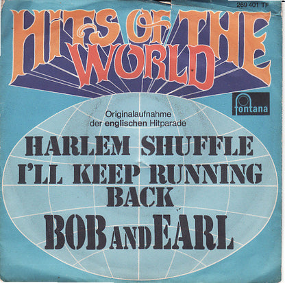 Bob And Earl* : Harlem Shuffle / I'll Keep Running Back (7", Single, Mono)