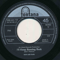Bob And Earl* : Harlem Shuffle / I'll Keep Running Back (7", Single, Mono)