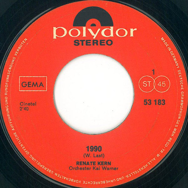 Renate Kern : 1990 / Come On Let's Dance (7", Single)