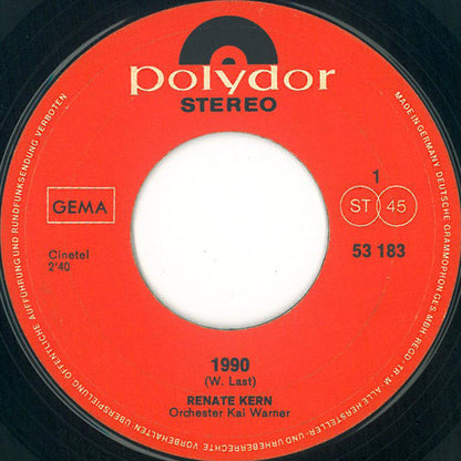 Renate Kern : 1990 / Come On Let's Dance (7", Single)
