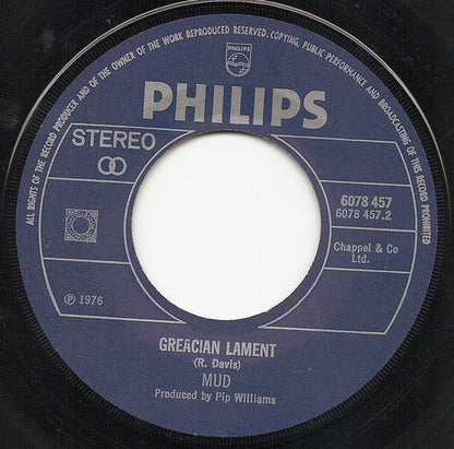 Mud : Lean On Me (7")