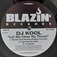 DJ Kool : Let Me Clear My Throat / I Got Dat Feelin' (12")