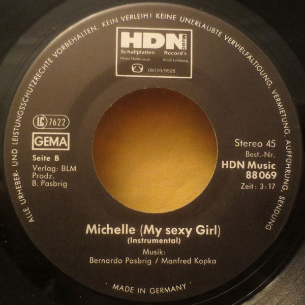 Marc Stevens (4) : Michelle (My Sexy Girl) (7", Single)