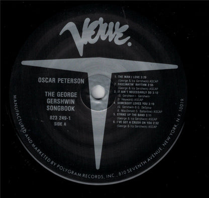 Oscar Peterson : The George Gershwin Songbook (LP, Mono, RE)