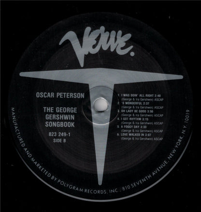 Oscar Peterson : The George Gershwin Songbook (LP, Mono, RE)