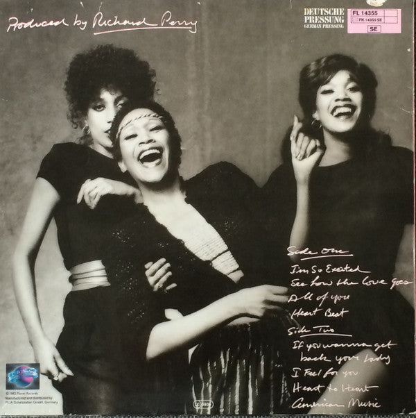 Pointer Sisters : So Excited! (LP, Album)