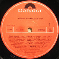Various : Afros E Afoxés Da Bahia (LP)