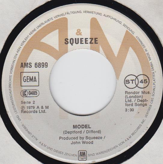 Squeeze (2) : Cool For Cats (7", Single)