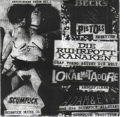 Various : Arschlecken Rasur Vol.1 (7", Comp, Ltd, Num)