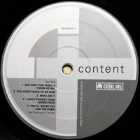 Gang Of Four : Content (LP, Album + CD, Album)