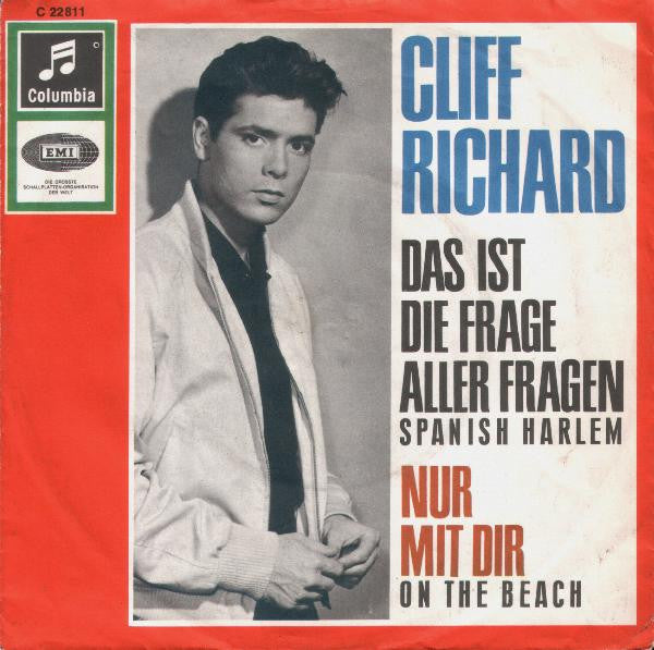 Cliff Richard : Das Ist Die Frage Aller Fragen / Nur Mit Dir (7", Single, Mono)