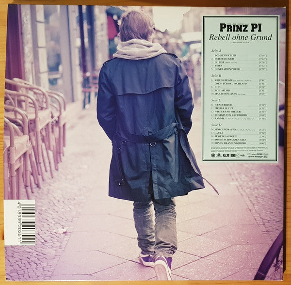 Prinz Pi : Rebell Ohne Grund (2xLP, Ltd + CD + Album)