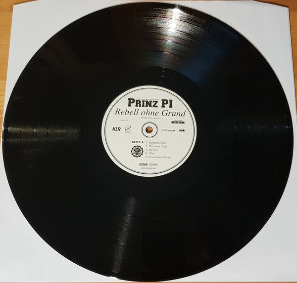Prinz Pi : Rebell Ohne Grund (2xLP, Ltd + CD + Album)