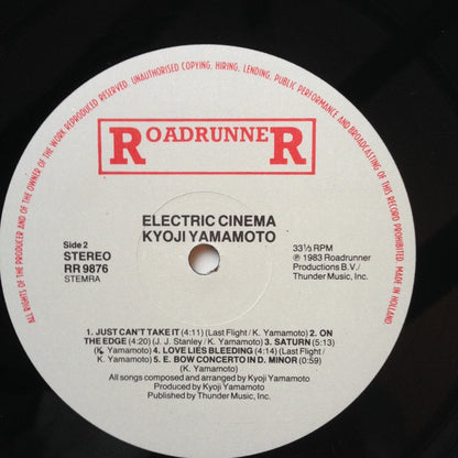 Kyoji Yamamoto : Electric Cinema (LP, Album)