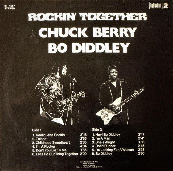 Chuck Berry / Bo Diddley : Rockin' Together (LP, Comp)