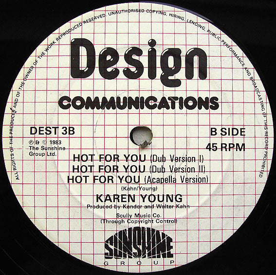 Karen Young : Hot For You (12", Ber)