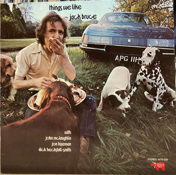 Jack Bruce With John McLaughlin, Dick Heckstall-Smith, Jon Hiseman : Things We Like (LP, Album, RE)