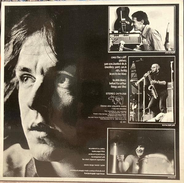 Jack Bruce With John McLaughlin, Dick Heckstall-Smith, Jon Hiseman : Things We Like (LP, Album, RE)