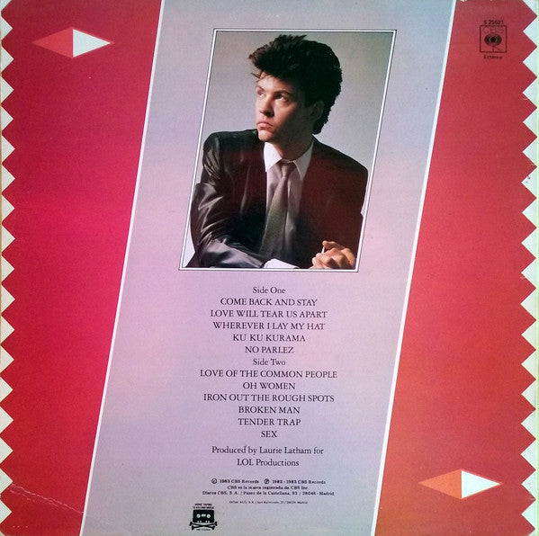 Paul Young : No Parlez (LP, Album)