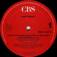 Gary Wright : Back To The Magic (12", Maxi)